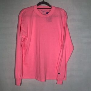Champion Neon Pink Long Sleeve